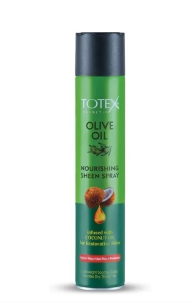 Totex: Sheen Spray Olive Oil & Coconut 400ml