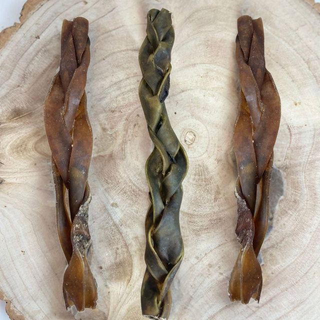 30cm Braided Camel Skin