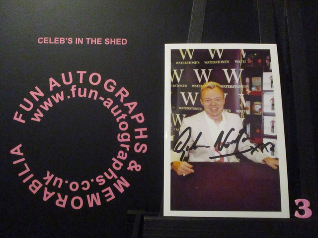 Graham Norton Authentic Autographed 6x4 Our Facing White Border Photograph (3)