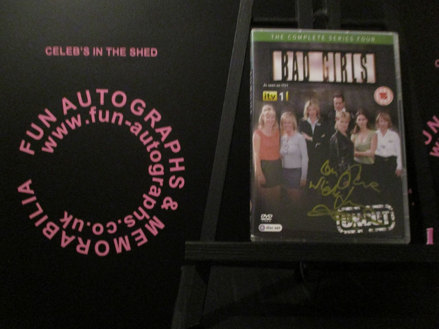 Nicole Faraday - 'Bad Girls Series 4' Authentic Autographed Dvd Cover (1)