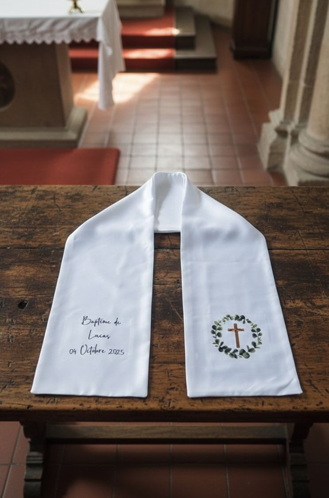Echarpe de Baptême