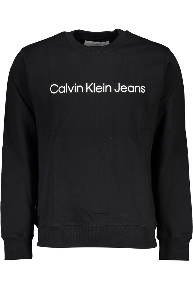 CALVIN KLEIN FELPA SENZA ZIP UOMO NERO