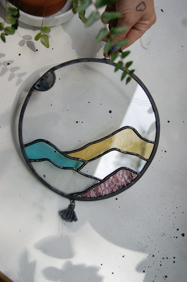 Suspension Montagne ● Grand modèle 