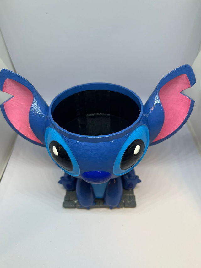 Vaso de Plantas Stitch - Tamanho P