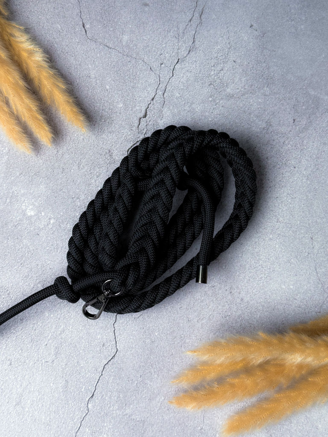 Bag Strap Braided (S) | schwarz | Polyester | Taschengurt