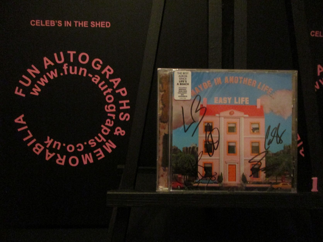 Easy Life - 'Maybe In Another Life' Authentic Autographed Album Cover (1)