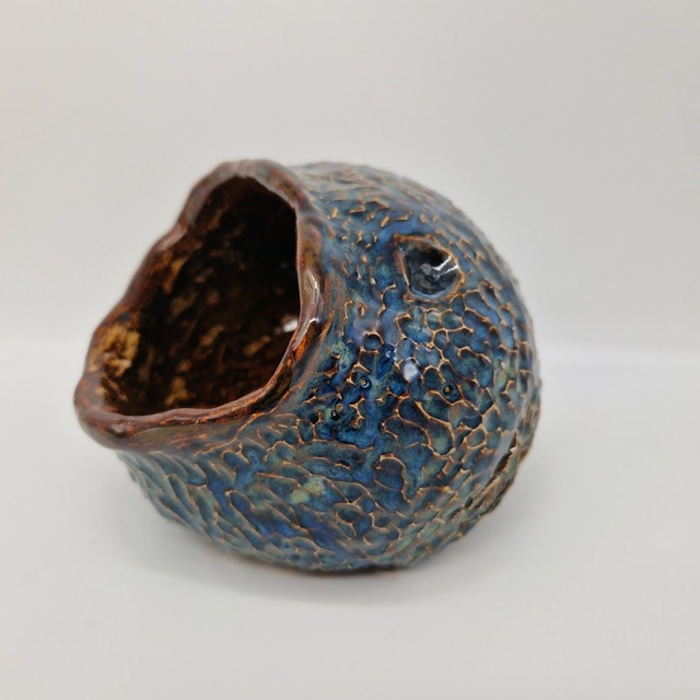 Ceramic Fish 'Salt Pig'