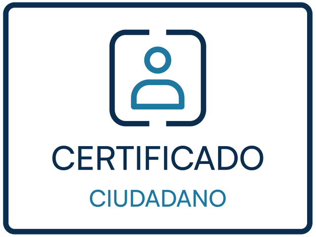 (1) Suplido / certificado digital (Ciudadano)