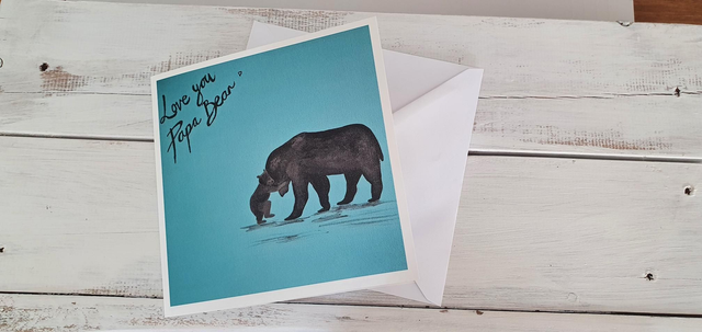 Papa Bear Card