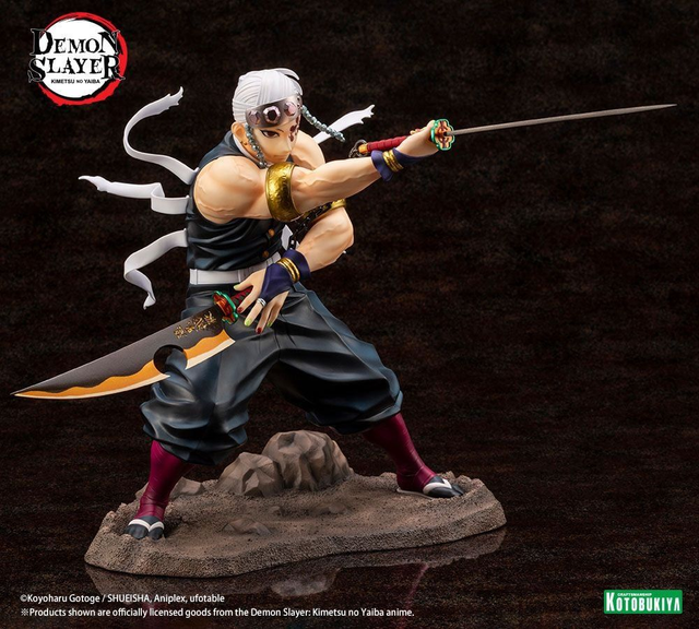 Tengen Uzui (Bonus Ver.) - Demon Slayer - Statua ARTFX J 1/8 (23cm) 💥🎶