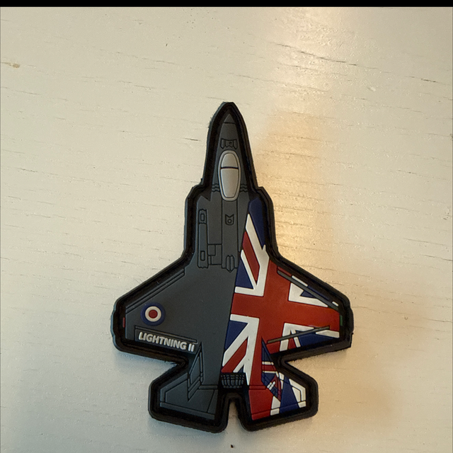 F35 patch - British flag