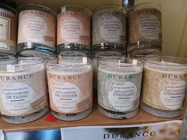 Bougie DURANCE 180gr utiles
