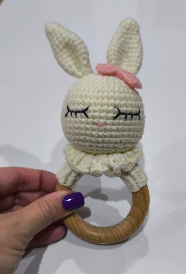 Sonajero coneja lazo