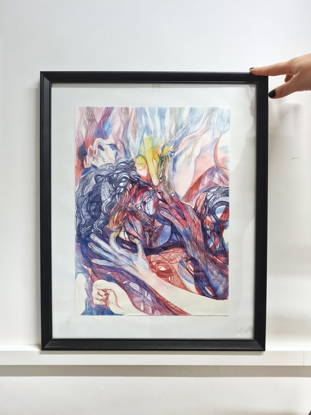 Reproduction d&#039;illustration - la fée Sapho 