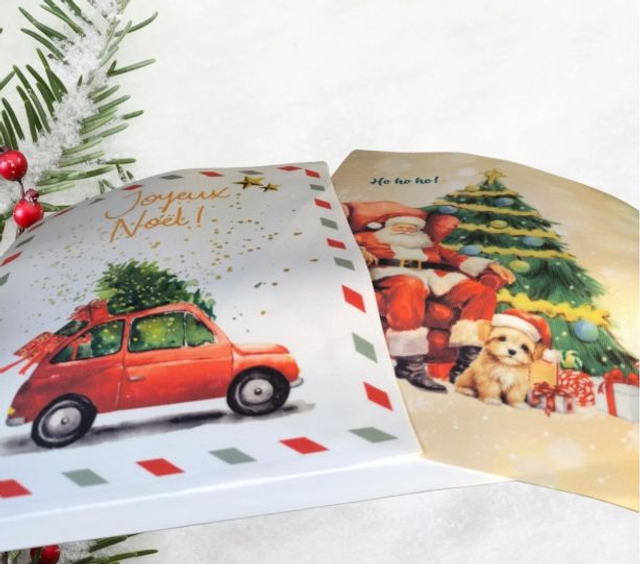 Toiles sublimées "Noël 2025"