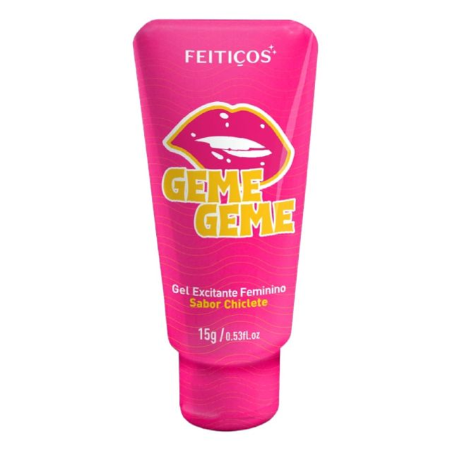 Gel Excitante Feminino Sabor Chiclete