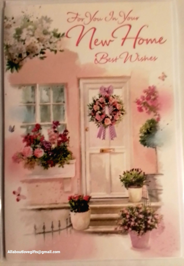 New Home Best Wishes Card 