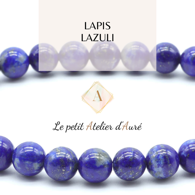Lapis Lazuli : Bracelet en pierres naturelles sur mesure