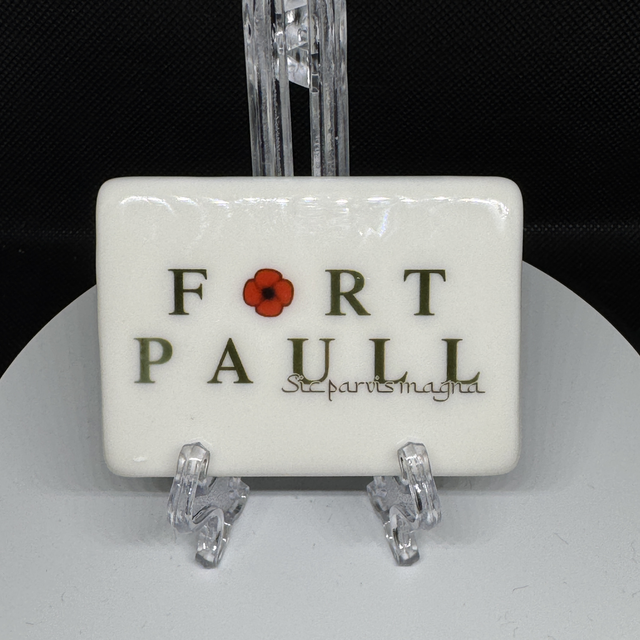 Fort Paull Ceramic Magnet 7cm x 5cm