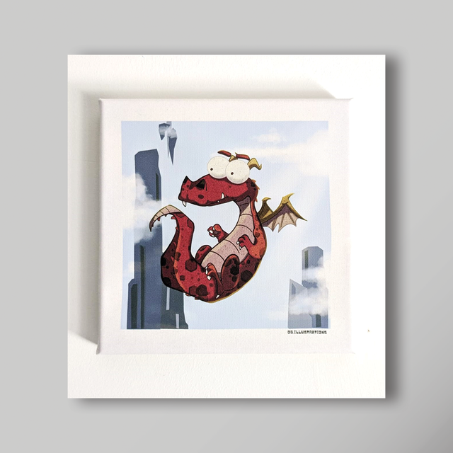 "SPARKY" - Impression sur toile