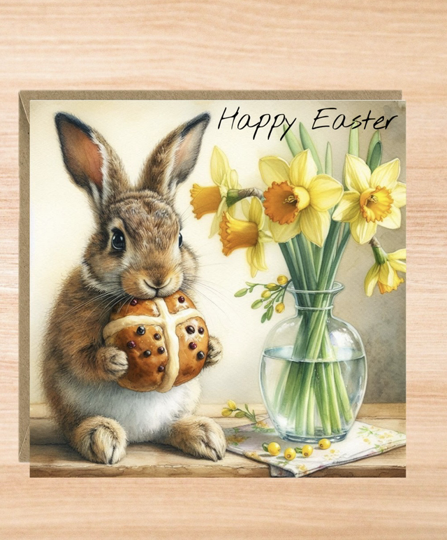 Bunny Easter Card