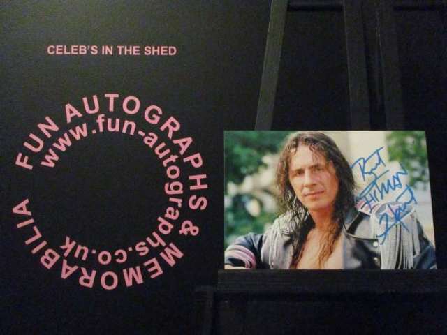 Bret 'Hit Man' Hart Authentic Autograph 6x4 Photograph (A)