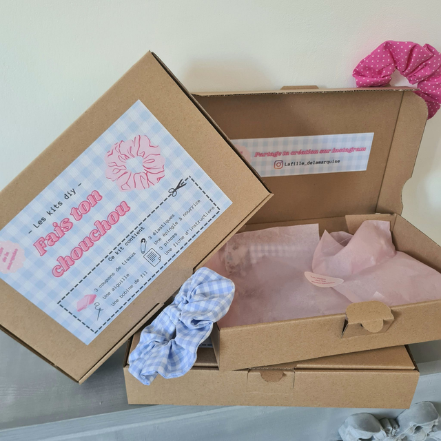 Kit DIY "fais ton chouchou"