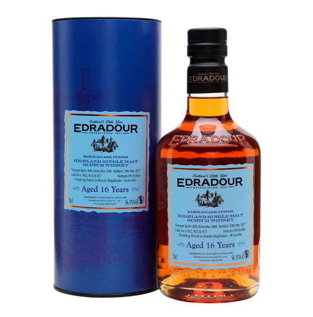 Whisky EDRADOUR 16Y BAROLO FINISH
