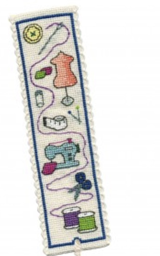 Sewing Bookmark Cross Stitch Kit - Textile Heritage 