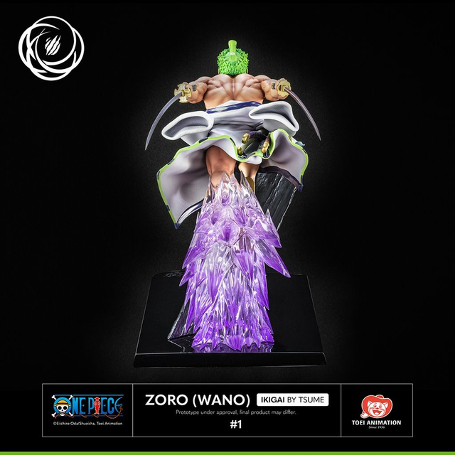 Roronoa Zoro (Wano) - One Piece - Statua Ikigai Tsume Art 1/6 (28cm) ⚔️🔥(Anche a rate! 👇)