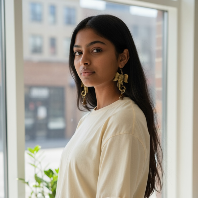 Boucles d’oreilles Jaspe Myriam & Paysage - Ancrage & Harmonie