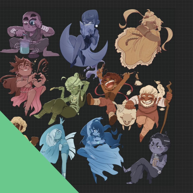 Sol & Selene - Stickers Galaxy