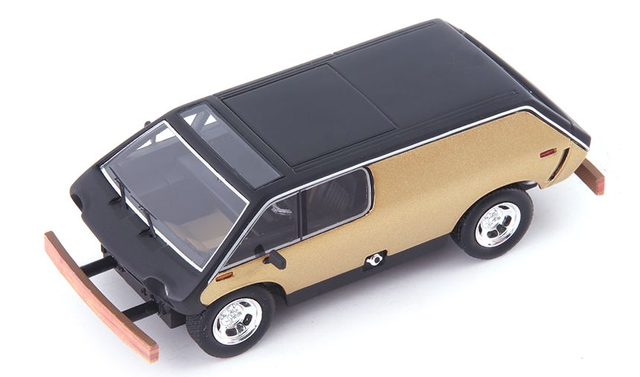 Brubaker Box Van (USA), gold-schwarz