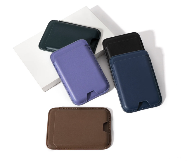 PU-Leder Magnetische Telefon Brieftasche