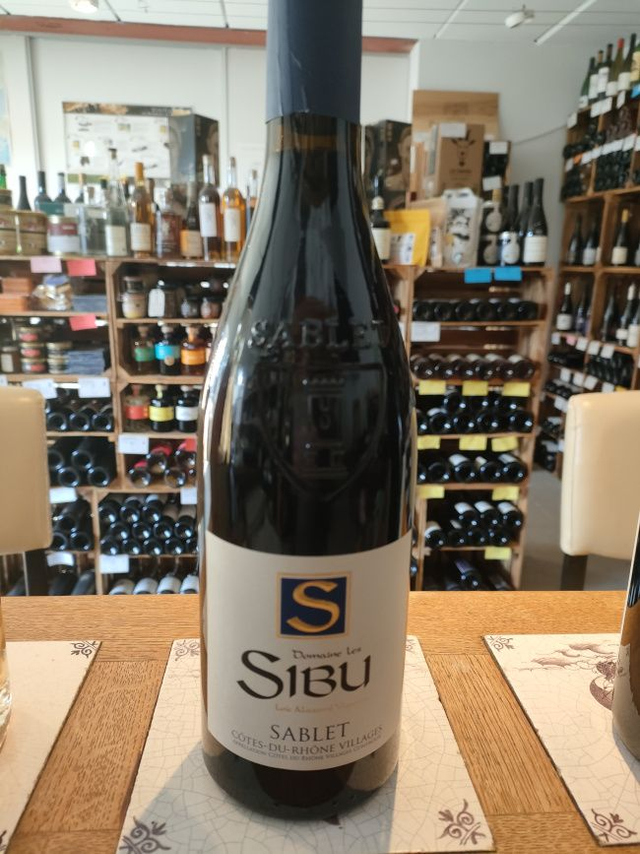 Sablet Rouge 2022 - Rouge Sec Tranquille - Domaine les Sibu (Loic Alazard)
