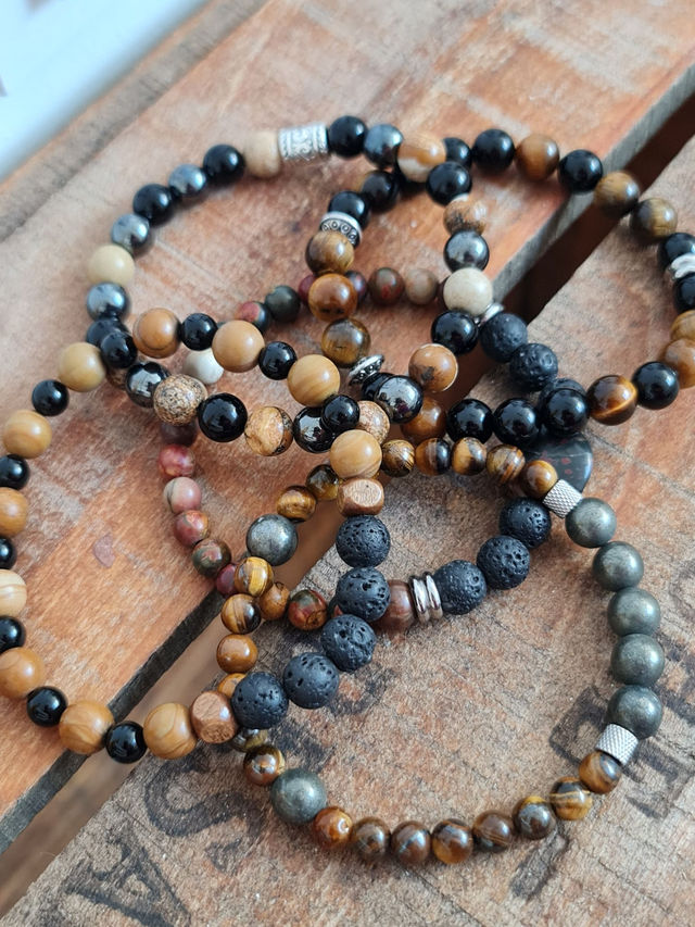 Bracelets masculin force et ancrage