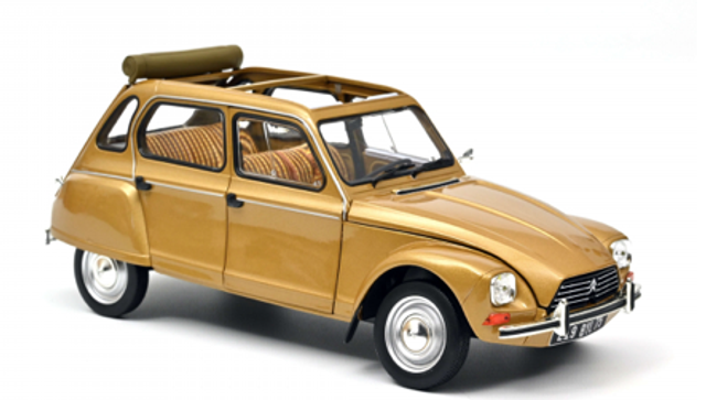 Citroen Dyane 6 1978 Beige Opale met. Norev 1:18