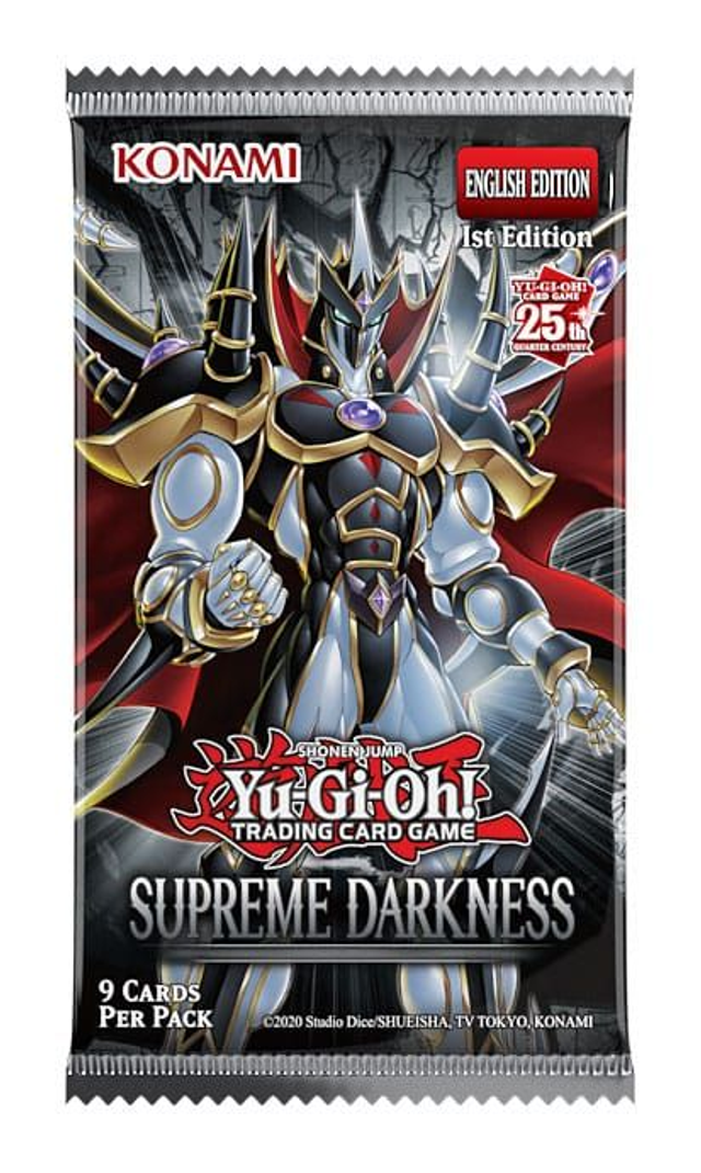 Konami - Yu-Gi-Oh! Supreme Darkness Trading Cards (1pack)