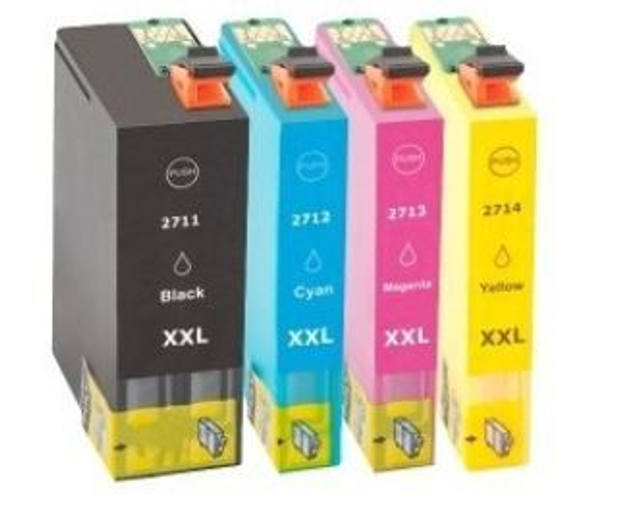 T27 XL Epson Compatible lot*4, jet d'encre, T2715XL REVEIL oclock