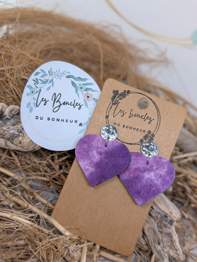 Mini coeur mc054 violet