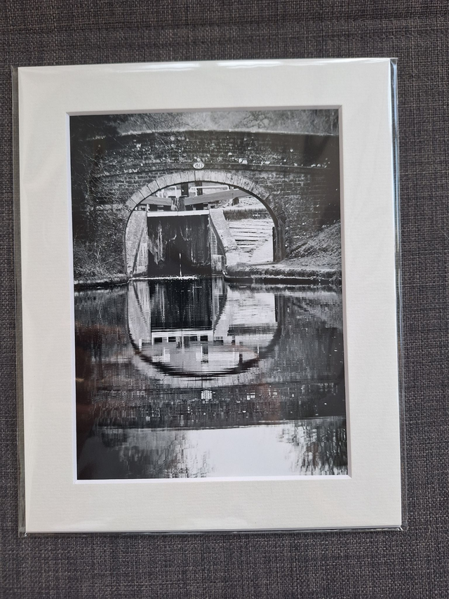 Mounted Photographs by Plantography - Tyrley Lock and Bridge, Shrophshire Union Canal