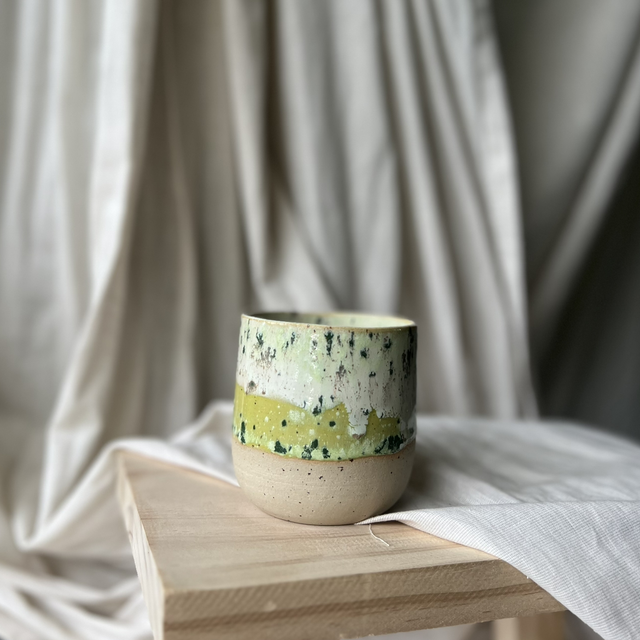 Cappuccinobecher "Lime" 