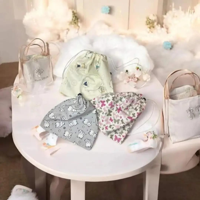 Sac à linge bébé Papillons