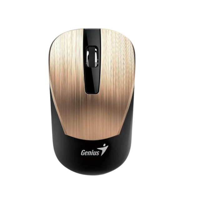 Mouse Inalambrico Genius / Dorado