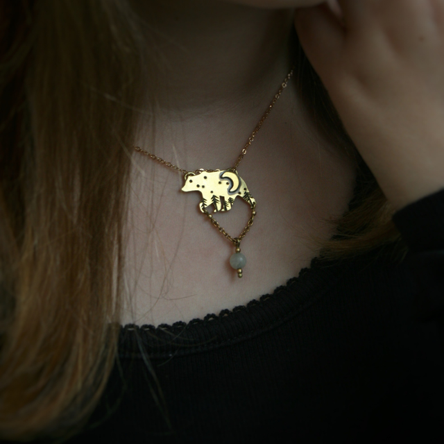 ONIRISMES - Pendentif "Callisto"