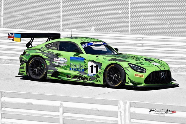 C220911 Mercedes AMG GT3 GT Cup22 RAM Racing #11