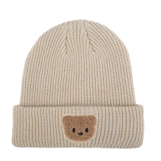 Bear beanie hat 2-5y