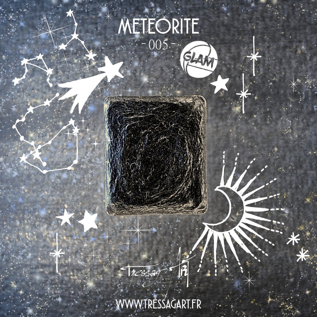 TRESSAG&#039;ART - AQUARELLE ARTISANALE - 005 METEORITE - GLAM - TR000005