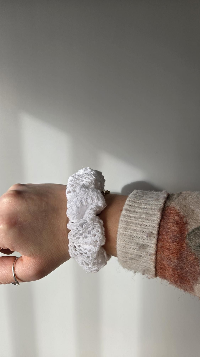 Chouchou Bohème blanc