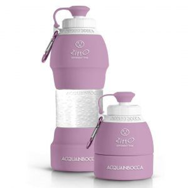 ZITTO ACQUAINBOCCA , BORRACCIA ECOSOSTENIBILE  LILLAC